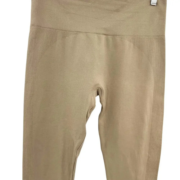 SET Active Sculptflex Seamless Leggings in Breeze Beige Tan Size XL - Picture 4 of 10